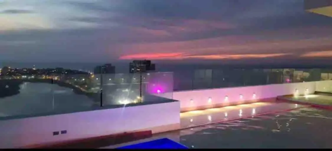 アパート Apartamento Moderno Y Lujoso Con Vista Al Mar Piso19 - Cerca A La Ciudad Amurallada Cartagena コロンビア