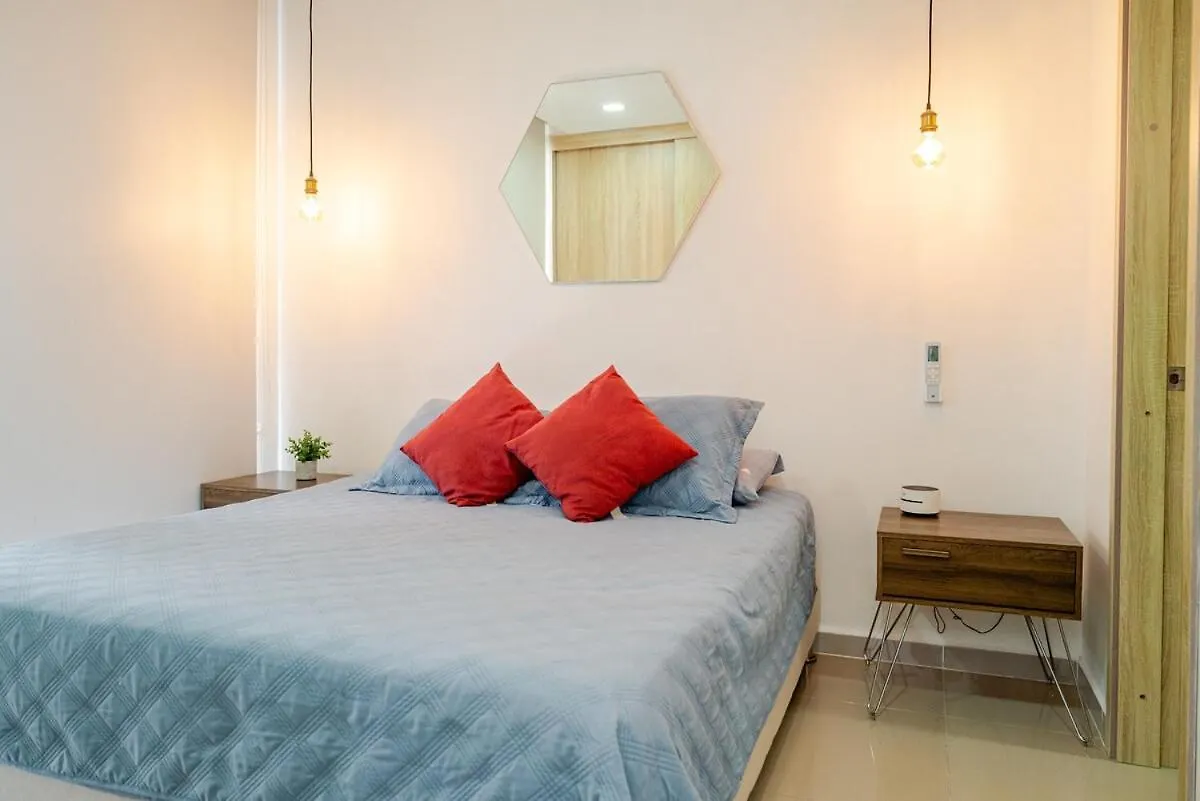 Apartamento Moderno Y Lujoso Con Vista Al Mar Piso19 - Cerca A La Ciudad Amurallada Cartagena 0*,  コロンビア