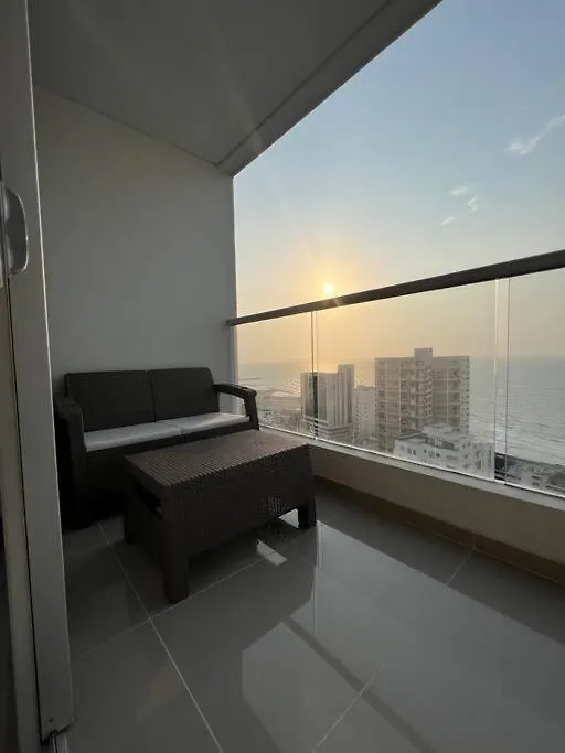 Apartamento Moderno Y Lujoso Con Vista Al Mar Piso19 - Cerca A La Ciudad Amurallada Lejlighed Cartagena