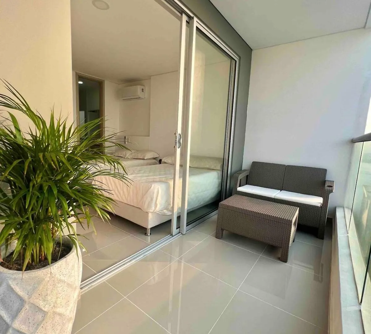 아파트 Apartamento Moderno Y Lujoso Con Vista Al Mar Piso19 - Cerca A La Ciudad Amurallada Cartagena